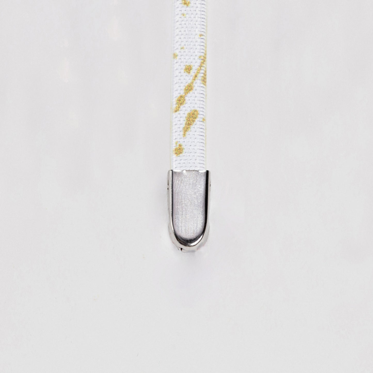 Gold Dash on White